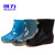 回力雨鞋雨靴短筒防滑防水鞋工胶鞋男女通用 553短筒蓝色 39码 