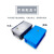 亚桓菡  周转箱盖子860*620*10蓝色  周转箱盖子长方形胶箱防尘盖配件箱物料盒工具盒塑料盒