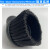 BF501工业吸尘器圆毛刷毛头吸头圆刷吸水机配件通 内径32超窄加长小扁嘴2个装