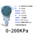 PT208M 平膜压力变送器 齐平膜压力传感器 卫生型压力变送器 316L 0-200KPa/显示/4-20mA/M20*1.