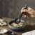 HYWLKJ日式陶瓷勺子家用喝汤勺小调羹高颜值可爱创意粗陶奶勺汤匙拉面勺 竹节勺碟簧