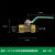 铝塑管球阀4分内丝铜阀门四分1216太阳能地暖专用卡套式内牙开关 1216*4分小体内丝球阀