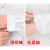 鸣固 白大褂学生实验室男女用棉涤工作服 加厚松紧长袖款175/XL