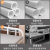 JPHZNB适用于钢丝床可折叠式双人单人90宽的单人床小床经济型80公分cm便 银灰床面-加厚圆管床板75CM