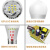 欧普LED 球泡 心悦3S款16W功率E27大螺口6500K正白光节能灯泡