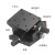 手动弧度倾斜角位台相机光学调整架实验微调弧形滑台大角度大台面 GFG8030-C87H28-R