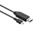 驭舵USB转console调试线AP路由器microUSB适用锐捷aruba迈普 黑色 1m