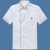 YNPO  食堂工作服（短袖）L码-4XL码 单件 下单备注码数