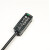 方形漫反射背景光电开关抗干扰距离传感器黑色布料钻头感应 PZ-D30N 5-30厘米可调距离 NPN常