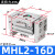 MHL2-10D/16D/20D/25D/32D/40D/D1/D2  宽阔气动夹爪气动手指气缸 MHL2-16D进口