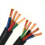 4平米国标铜线 铜芯电线电缆线4芯5芯4/6/10/16平方2.5 5芯16平方 1米