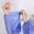 防水套袖厂白色透明耐油pvc耐用袖套清洁防污厨房耐酸碱袖套. 蓝色透明款1双 蓝色透明款1双