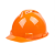 际华101001 ABS豪华型V型旋钮帽衬安全帽 1顶 橙色 
