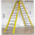梯子折叠双侧绝缘纤维玻璃钢人字楼梯铝合金实心加厚 12级3.6米