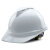 GJXBP安帽工地国标工程施工安建筑男领导电工加厚透气定制印字头盔 白色V型旋钮帽衬