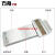 上海刮板现代环境细度计不锈钢涂料颗粒细度仪宽槽细度板双槽单槽 双槽0-50um