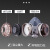 LISM日本重松防尘口罩U2k过滤面罩电焊工打磨矿工喷漆防烟尘呼吸面罩 配件防滑吸汗套颜色随机发