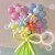 酷依宝魔术气球长条厚儿童生日装饰布置婚庆派对魔法卡通造型长 生日桌飘布置(粉色梦幻)