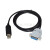 USB转DB15针/孔 适用蠕动泵注射泵 RS232 485串口通讯线 DB15孔 RS485协议 1.8m