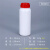 化科 加厚高阻隔塑料瓶 带盖试剂瓶样品瓶 化学品化工溶剂分装瓶 500ml老款红盖 136个 