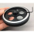 编码器计米轮 长度测量计米器仪表轮子 铝合金测长仪计米轮 周长300(内孔7MM)