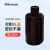耐洁NAIAGE HDPE塑料试剂瓶采样瓶耐低温耐酸碱化学实验室样品瓶【窄口棕色】250mL