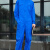 男士连身工作服风电厂耐磨防尘连身衣工装机修焊工连身裤防护衣 艳蓝色 XL