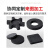 加厚工业机器防震橡胶垫块机械设备减震垫硬长方形加工 250*250*50 1片装