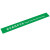 海斯迪克 HKC-646 地面标识贴(2张)耐磨地贴 请在一米线外绿10*100cm