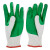 出极 劳保手套 耐磨加厚防割手套 单位:双 12双装-绿色 