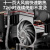 奥突斯气泵空压机小型空气压缩机充气无油220V木工喷 铜550W-8L+木工套餐