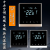 中央空调温控器水地暖控制器电暖温度控制开关液晶面板手机远程 电暖Z606(黑色)-25A-WIFI款