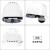 尚琛安全帽男工地领导ABS国标定制logo印字工程电工白色头盔夏季 YDOT白色欧式透气带边孔旋钮帽衬