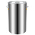 特厚加高不锈钢桶圆桶带盖商用特大号汤桶水桶卤桶炖锅大容量汤锅 加高桶-直径35*高50-特厚款