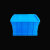 万汇尔加厚塑料五金工具零件收纳长方形盒周转盒子运输筐物料配件带盖箱 48号线带盖子外63.7*42.5*31cm