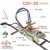 橙央适用上海华威CG1-30半自动火焰切割机小乌龟改进型割圆小跑车 华威CG1-30火焰不带导轨