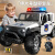 凡小熊大号警车玩具惯性小汽车儿童110玩具车模型仿真男孩警察车越野车 [公仔]六开门警车