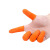 得筑工品 一次性麻点乳胶手指套乳胶手指套 保护手指套 白色XL（1公斤) 