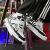 YVLee新款男鞋小众设计面包鞋男休闲国潮滑板鞋男男鞋 白绿 39