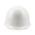 舜选ABS安全帽工地监理工程工业建筑防砸抗冲击电力劳保头盔 白色SHX-K2