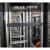 黑色1U机柜盲板背板 网络机柜白色挡板2U3U4U盖板机柜配件 1U免安装挡板黑色 0x0x0cm