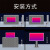 普铖星光户外P4全彩led显示屏室外舞台商业广场大楼裸眼3D广告屏防水立柱高清电子大屏幕定制 户外P4整屏（1㎡）
