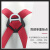 哥尔姆全身五点式安全带高空作业安全绳套装国标施工安全绳GM3523 GM3523-单独安全带 红色