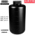 试剂瓶塑料瓶样品瓶HDPE瓶圆形方形黑色遮光防漏50-2000ml 2000ml圆形窄口带刻度