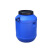 臻安心 多功能塑料圆桶大容量带盖加厚塑料发酵化工环卫工业物业物胶桶 25L蓝色【普通厚】
