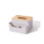 庄太太 【21*13*10cm】 方形单格纸巾盒 酒店餐饮清洁收纳纸巾盒LOGO印刷