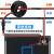 AC交流数显电压表电流表功率计检测试仪表电度表电费表功率计 AT24C彩屏交流表(无蓝) 闭合互感器