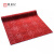 居拾忆 防滑垫压花拉绒地毯绒面吸水迎宾垫走廊PVC橡胶开业加厚印花地毯 暗红色0.9*15m（整卷）