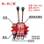 定制15 20液压手动多路换向阀分配阀溢流阀叉车阀装载车阀起重油 202联100L流量