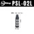 塑料消声器PSL-01/02/03/04/06气动电磁阀汇流板网状消声器 黑色2分【长款】